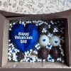 Blue Velvet Breakable Box